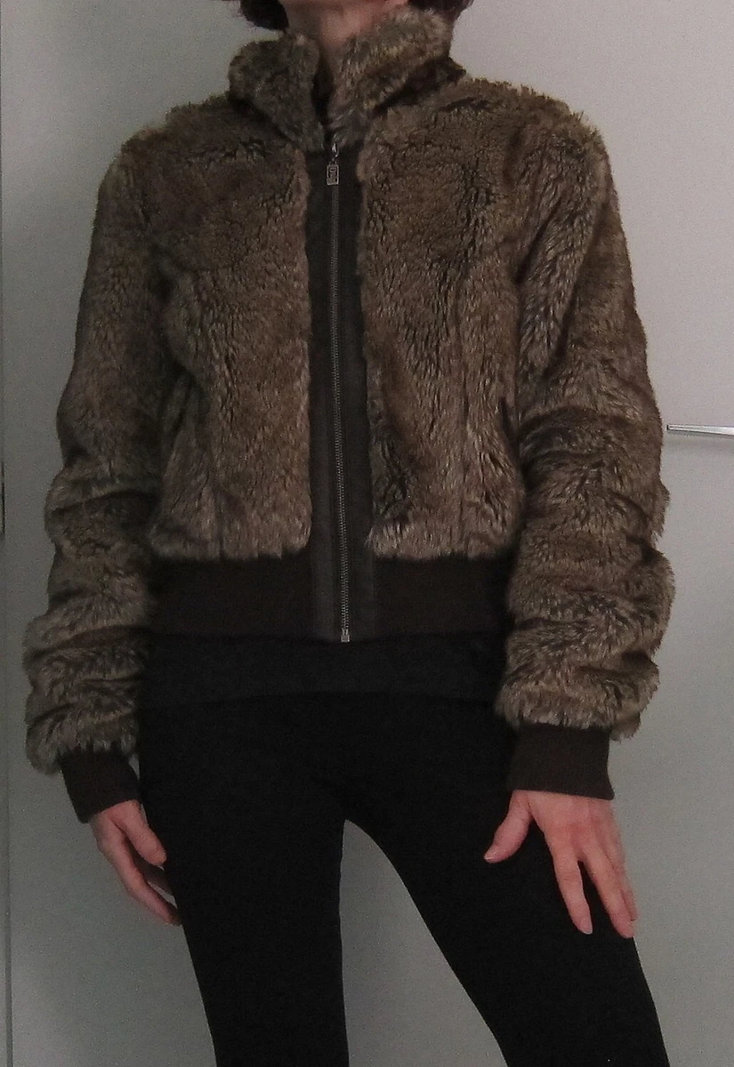 Blouson fausse fourrure marron Only 38 eBay