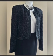 Niteline Della Roufogali Black Womens jacket SZ L