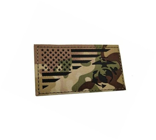 Reflective IR USN US NAVY SEAL USA US AMERICAN FLAG TACTICAL HOOK LOOP PATCH CP