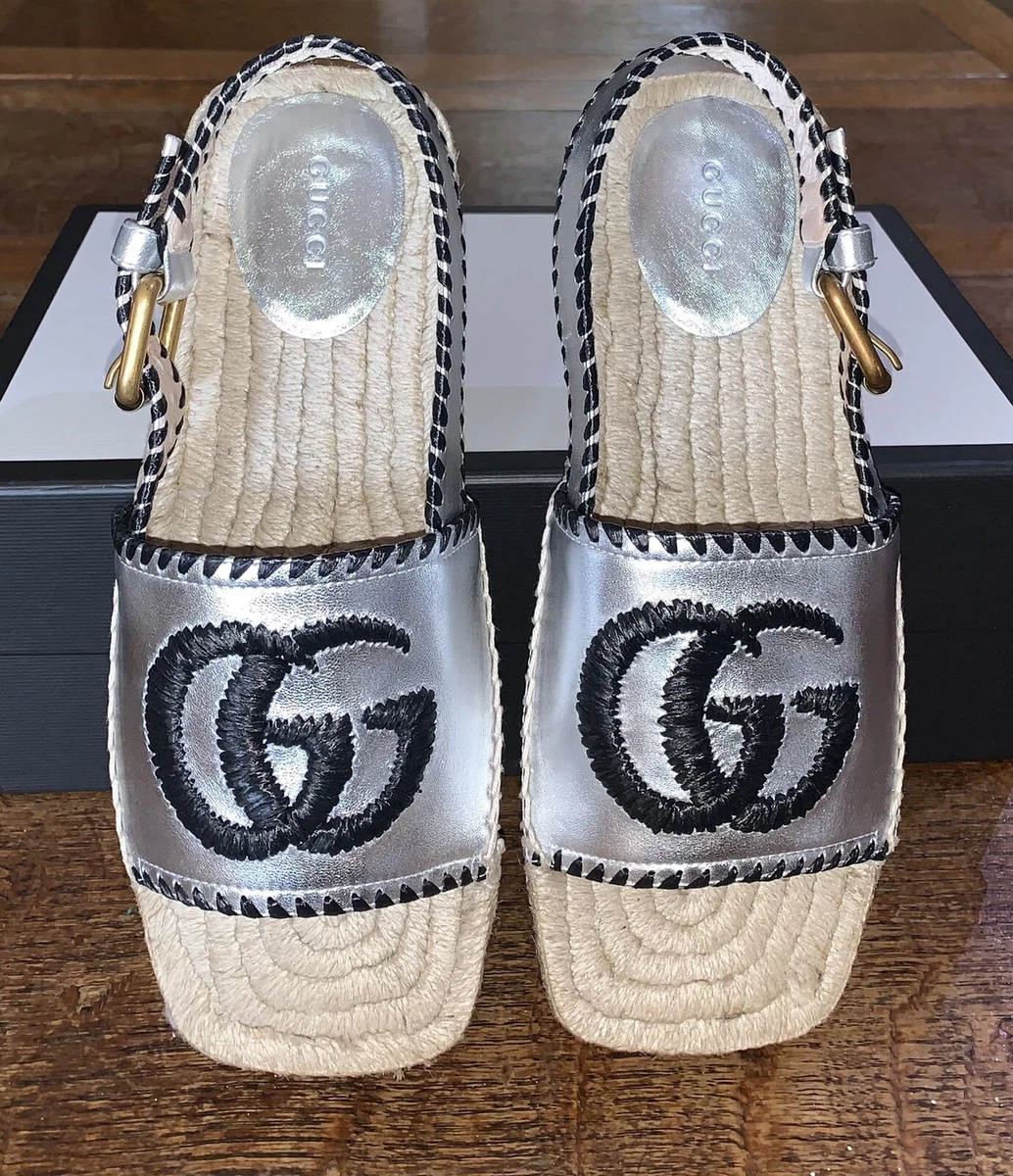 Gucci espadrille best sale sandals