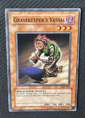 Gravekeeper's Vassal - Yu-Gi-Oh! TCG - PGD-063 - Unlimited - Common | eBay