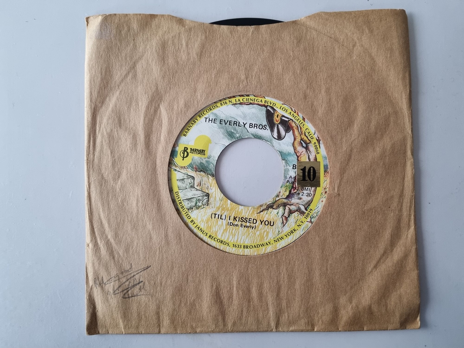 Everly Brothers - (Til) I kissed you/ Oh, what a feeling 7'' Vinyl US