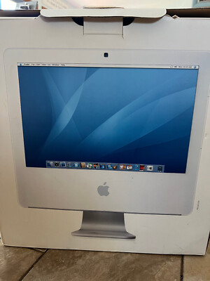 White Apple iMac, 17-inch wide screen computer, 1.83GHz White Apple iMac, 17-inch wide screen computer, 1.83GHz