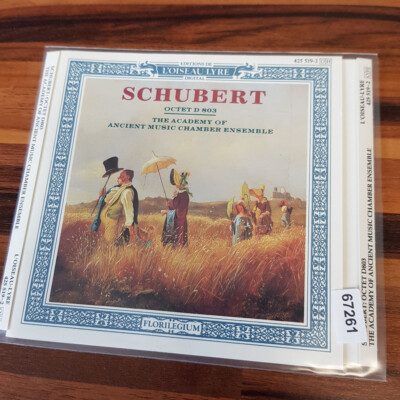 ACADEMY OF ANCIENT MUSIC CHAMBER ENSEMBLE: Schubert Octet D 803    > VG+/VG+(CD)