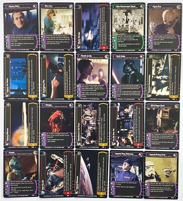 WotC Star Wars TCG - A New Hope 180/180 Complete Set NM-LP (A) | eBay