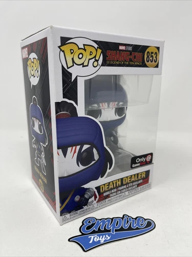 Death Dealer #853 Shang-Chi Gamestop Exclusive Funko Pop! Marvel Free Shipping