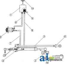 A-fd100 For Ford Tractor Power Steering Conv Kit 4000 ; 4600