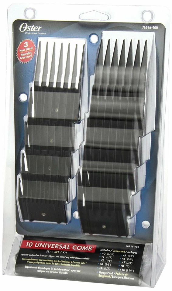 Oster Titan 76076-310 2-Speed Clipper with00000 Blade, 10 Piece Guides &Brush - Image 4 of 4