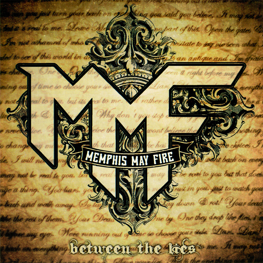 Memphis May Fire ~ Between The Lies [EP] CD 2010 Bullet Tooth Records •• New ••