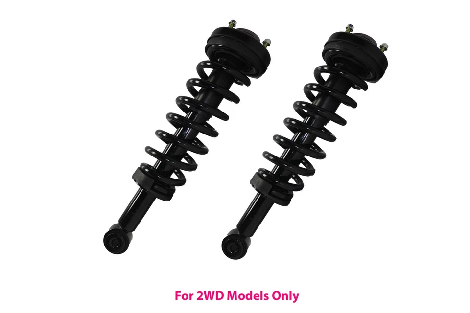 2 puntales delanteros completos + 2 amortiguadores traseros aptos para 2x2 04-08 Ford F150, 06-08 Mark LT Foto 2 de 4