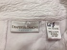 Drapers & Damons Petites White Krinkle Zip Up Jacket PL EUC — photo 6