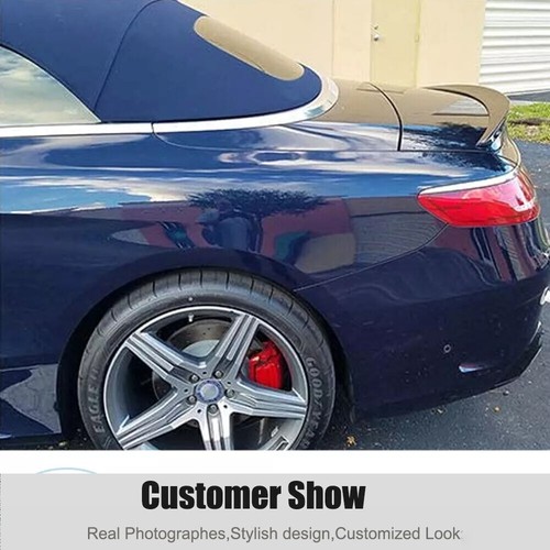 Carbon Fiber Rear Trunk Spoiler Wing for Benz S550 S63 S65 Convertible 16-18 - Picture 5 of 12
