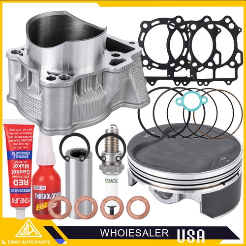 Cylinder Piston Gaskets Top End Rebuild Kit for Suzuki LTZ400 LTZ 400 03-13 ATV - Picture 2 of 17