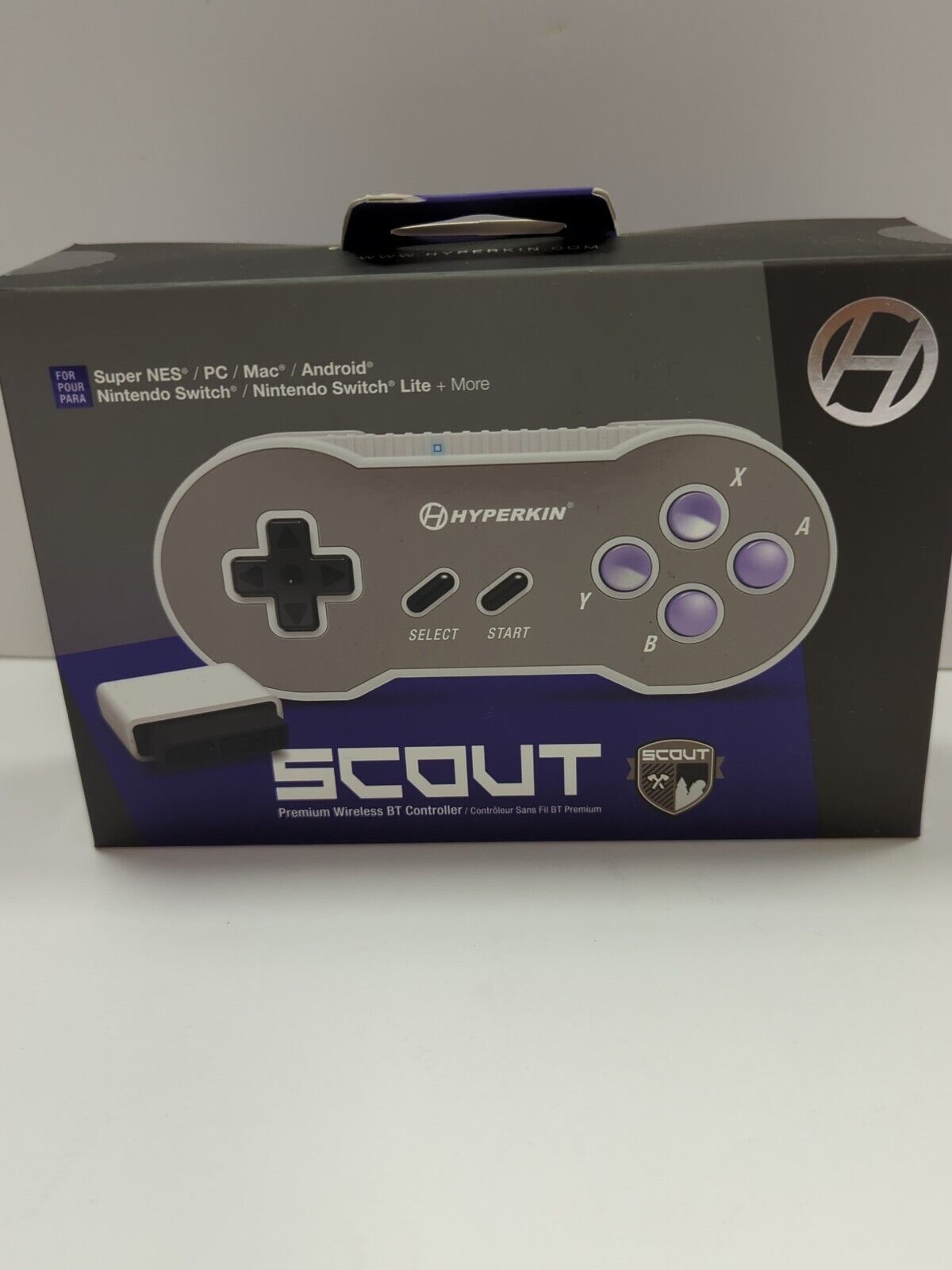  Hyperkin Scout Premium BT Controller for Super NES