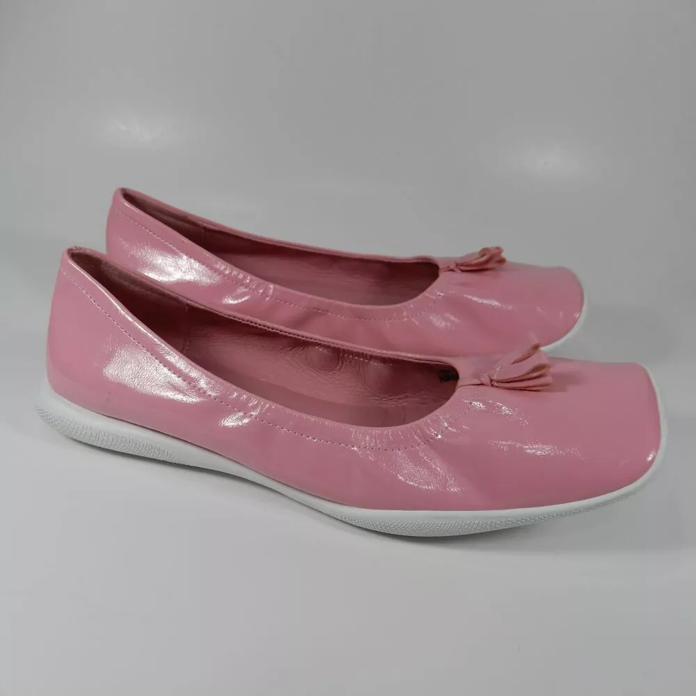 JEFFREY CAMPBELL Ballerina Square toe Ballet Flats Size 8 Pink