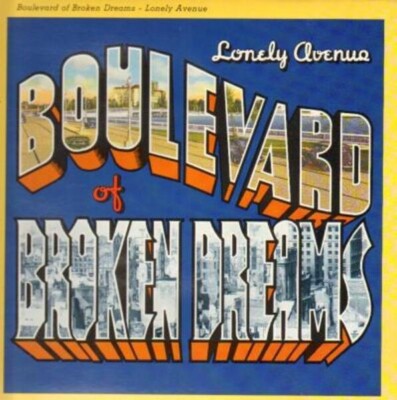 LP Boulevard Of Broken Dreams Lonely Avenue NEAR MINT Another Record Company