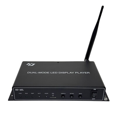 Huidu A5L LED Display Controller   USB/WiFi/4G Supported, Dual Mode