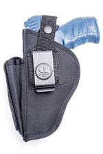 S&W M&P 9, 22, 40 | Nylon OWB Open Carry Belt Holster with Mag Pouch