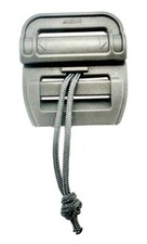 Duraflex 25mm Quick Release Buckle / Tubes V2  Wolf Grey Rapid Opening
