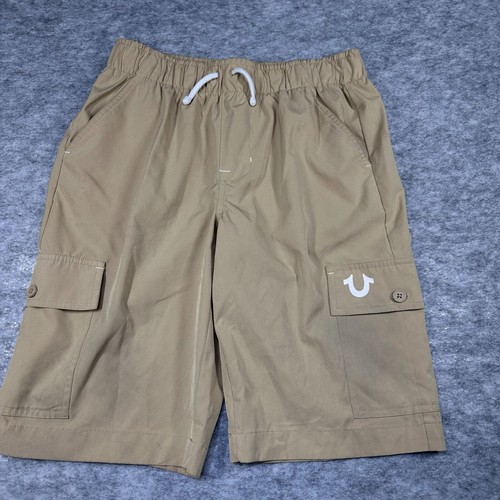 True Religion Boys Size XL 18-20 Cargo Shorts Swim Trunks Swim Wear Unlined