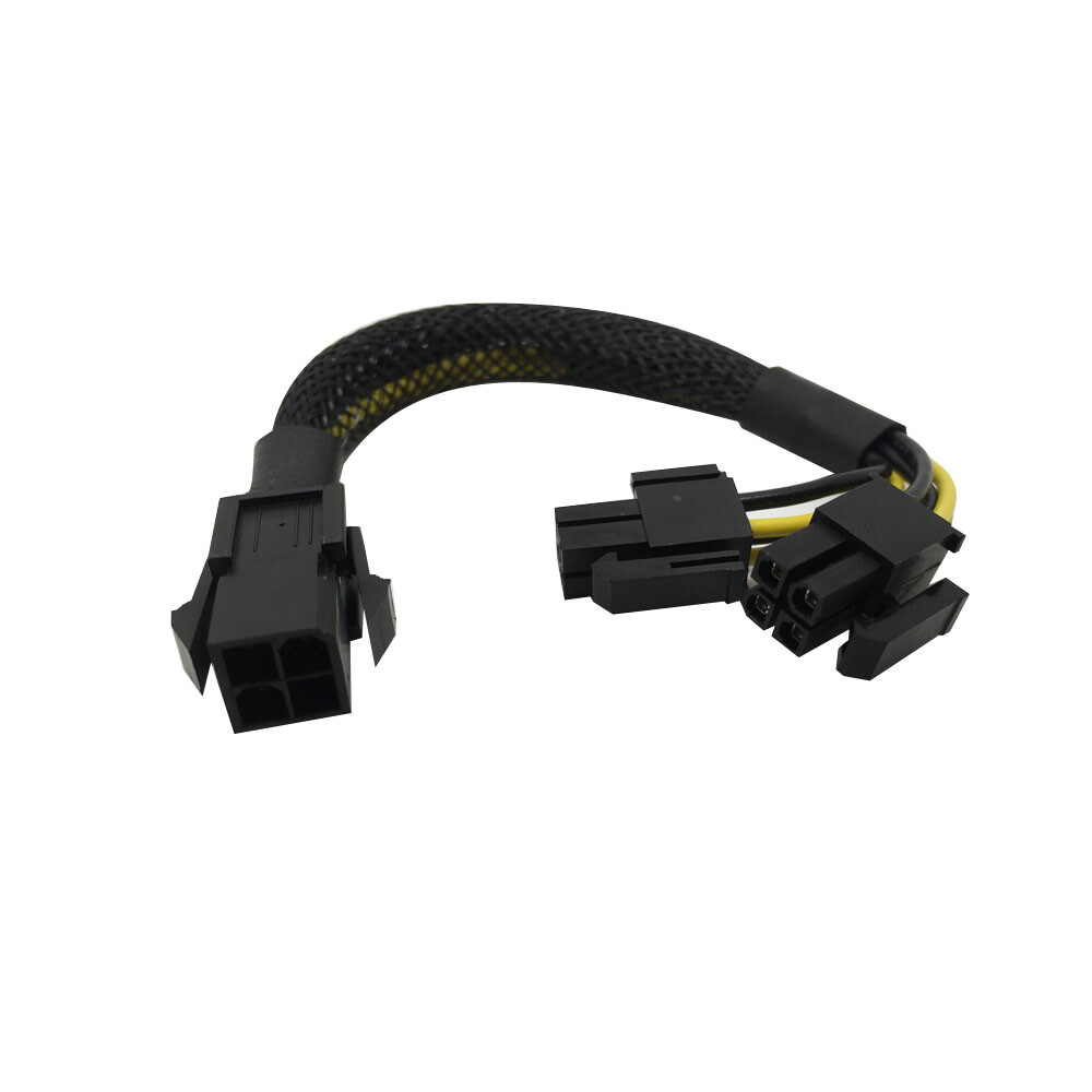 Evercool EC-AT001 4-pin ATX 12V female to 8-pin (4+4) male power adapter cable