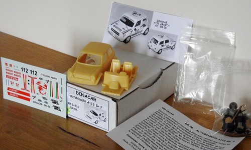 KIT RESINE 1/43è AUTOBIANCHI A112 Abarth GR F - DINACAR - Imagen 2 de 2