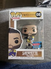 Funko Pop! Hamilton Lafayette #08 2021 Fall Convention Exclusive Vinyl Figure