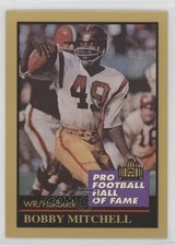 1991 Enor Pro Football Hall of Fame Bobby Mitchell #100 HOF 0q3