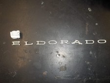 Cadillac Eldorado 61-66 Trunk 67-69 Fender Molding Emblem Letters Script Oem