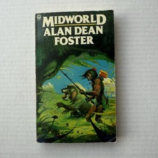 Midworld Alan Dean Foster Paperback Book Vintage Orbit 1st Futura Edition EUC