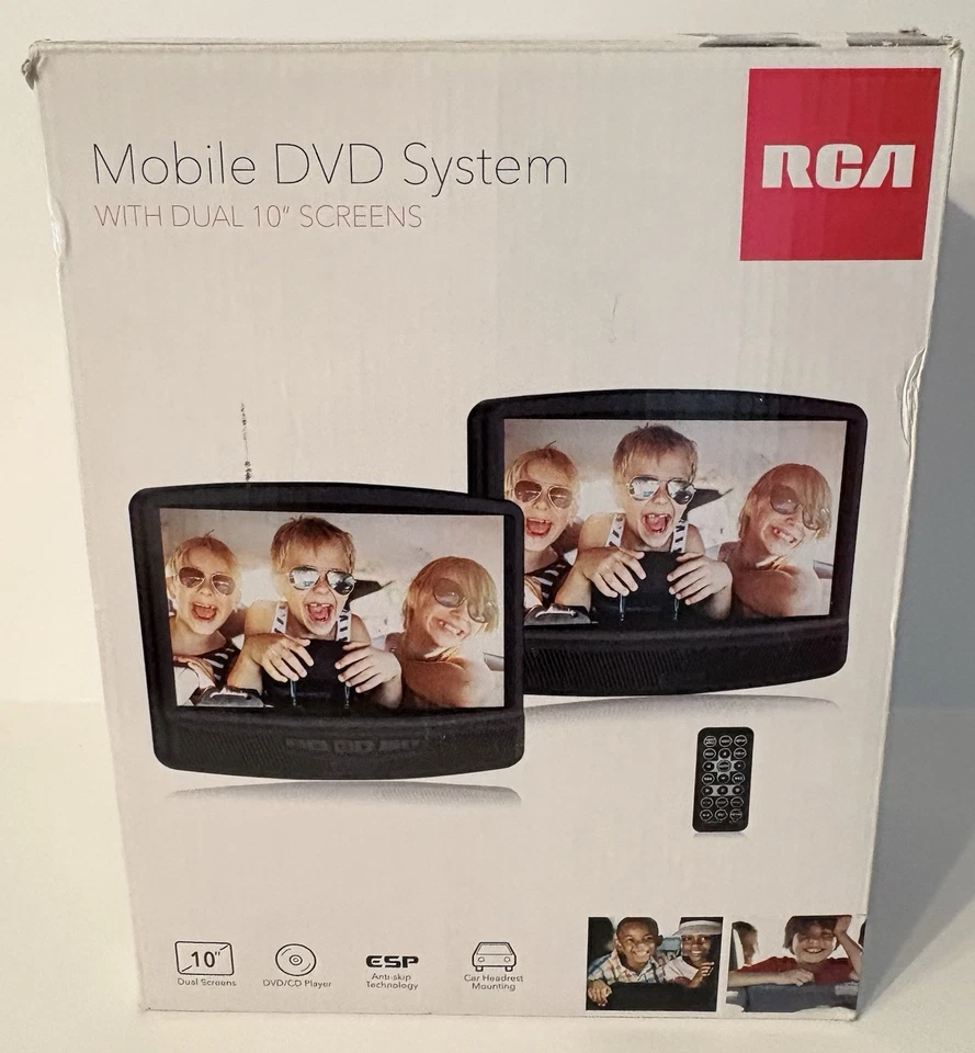 RCA DRC79108 Dual Screens Mobile DVD System With Dual 10” Screens - Image 3 of 4