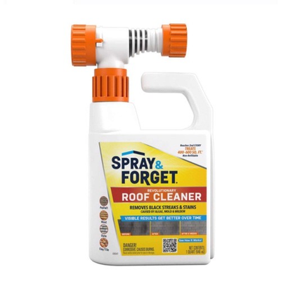 #ad Spray amp; Forget 32oz Super Concentrated Revolutionary Roof Cleaner 4 PACK $103.99
