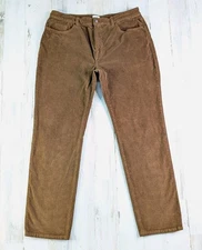 Flint and Tinder Pants Mens Fits 36x30 Straight Fit Brown Corduroy Huckberry*