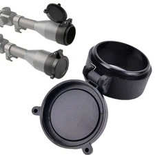 Flip Up Scope Covers Rifle Scope Protect Objective Cap Lens Cover for Caliber