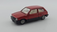Corgi Juniors Rare Red Vauxhall Nova GTE with rear window (Opel Corsa A)