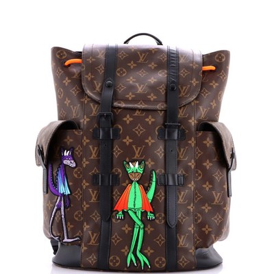 K*i様 LOUIS VUITTON リュック Louis Vuitton Christopher Backpack Monogram Canvas with LV Friends