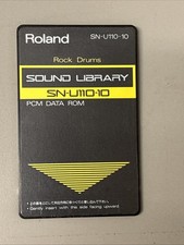 Roland SN-U110-10 Rock Drums PCM ROM Card for U-110 / 20 / 220
