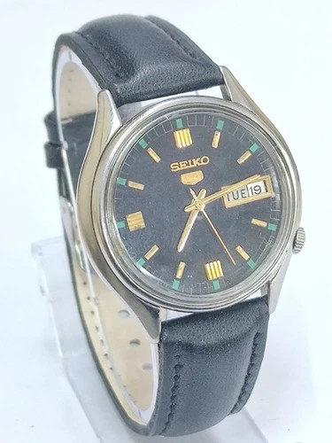 Vintage Seiko Automatic Date Day Dial Wrist Watch  SM174