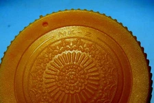 Fotodiox Rear Lens Cap for NIKON Z mount  - Yellow-Orange, mandala top