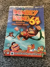 Donkey Kong 64 Brady Games Official Strategy Guide Nintendo N64 Vintage Cheats