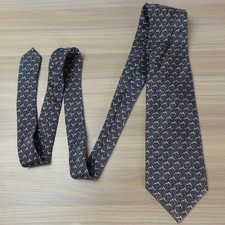 Mens Black Neck Tie Yellow Diamond Lattice Silk Classic Dress Suit Work MS RUDY