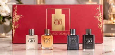 Giorgio Armani Acqua di Gio GIFT SET 4x30ML For Men Perfume Cologne