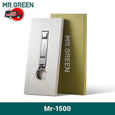 MR.GREEN Ultra-Thin Nail Clippers Foldable Travel Manicure Stainless Steel