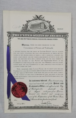 Lutrelle F Parker energy efficient bi-radiant oven system invention usa patent