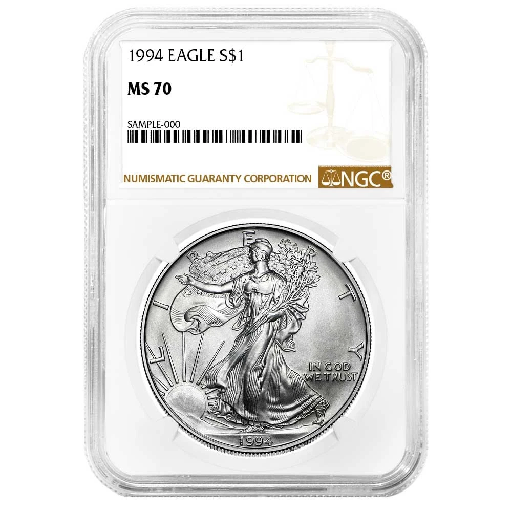 1994 Grade MS 70 Silver Bullion Coins for sale | eBay