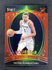 2023-24 Panini Select Victor Wembanyama #9 Red Prizm Lodestar Rookie RC Spurs
