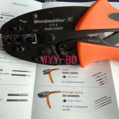 1PCS New in Box WEIDMULLER CTI 6 9006120000 Crimping Hand Tool Freight Free