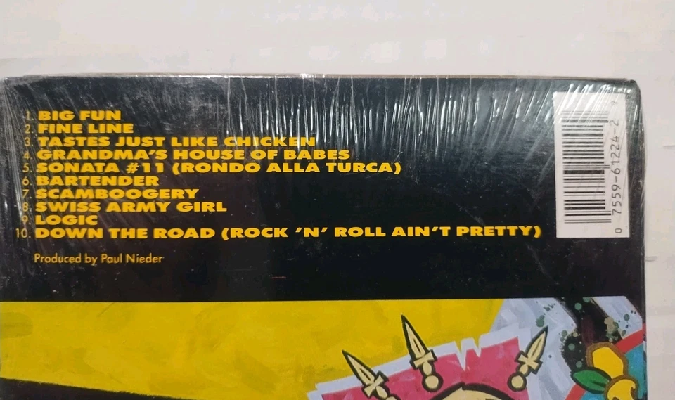 Scatterbrain - Scamboogery (CD Long Box, 1991 Elektra) Metal / Funk - Sealed Foto 4 de 4