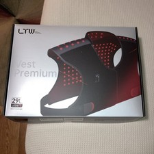 LTW Red Light Therapy Vest, Cordless Therapy Vest for Neck Shoulder Back  Chest