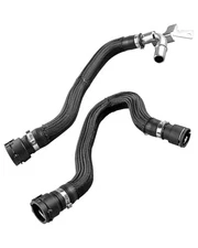 HVAC Heater Hose Kit Fit for Dodge Dart 2.0 L 2.4 L 2013-2016, Rubber Hose 